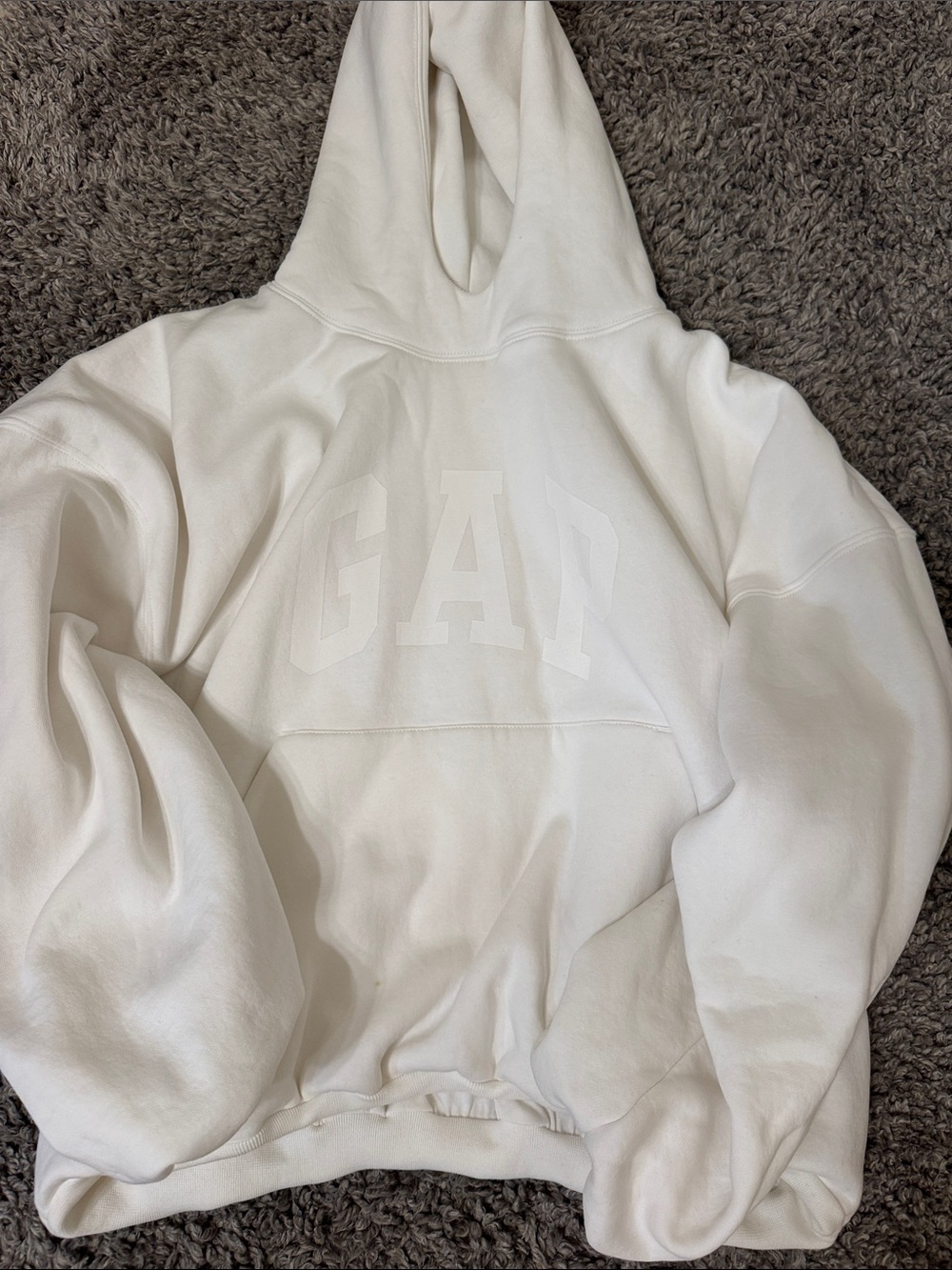 Yeezy Cream White Pullover Hoodie